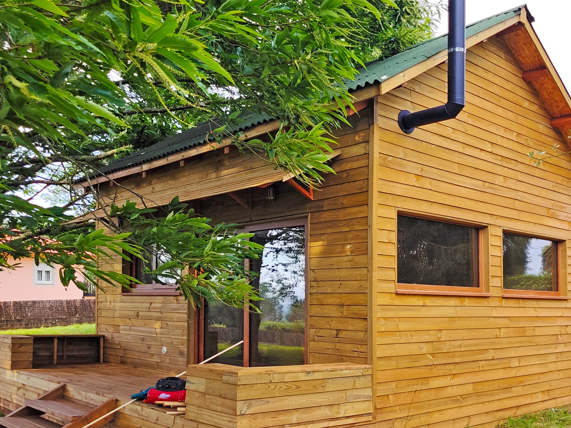 Silex Casas de Madera en Abegondo (A Coruña)