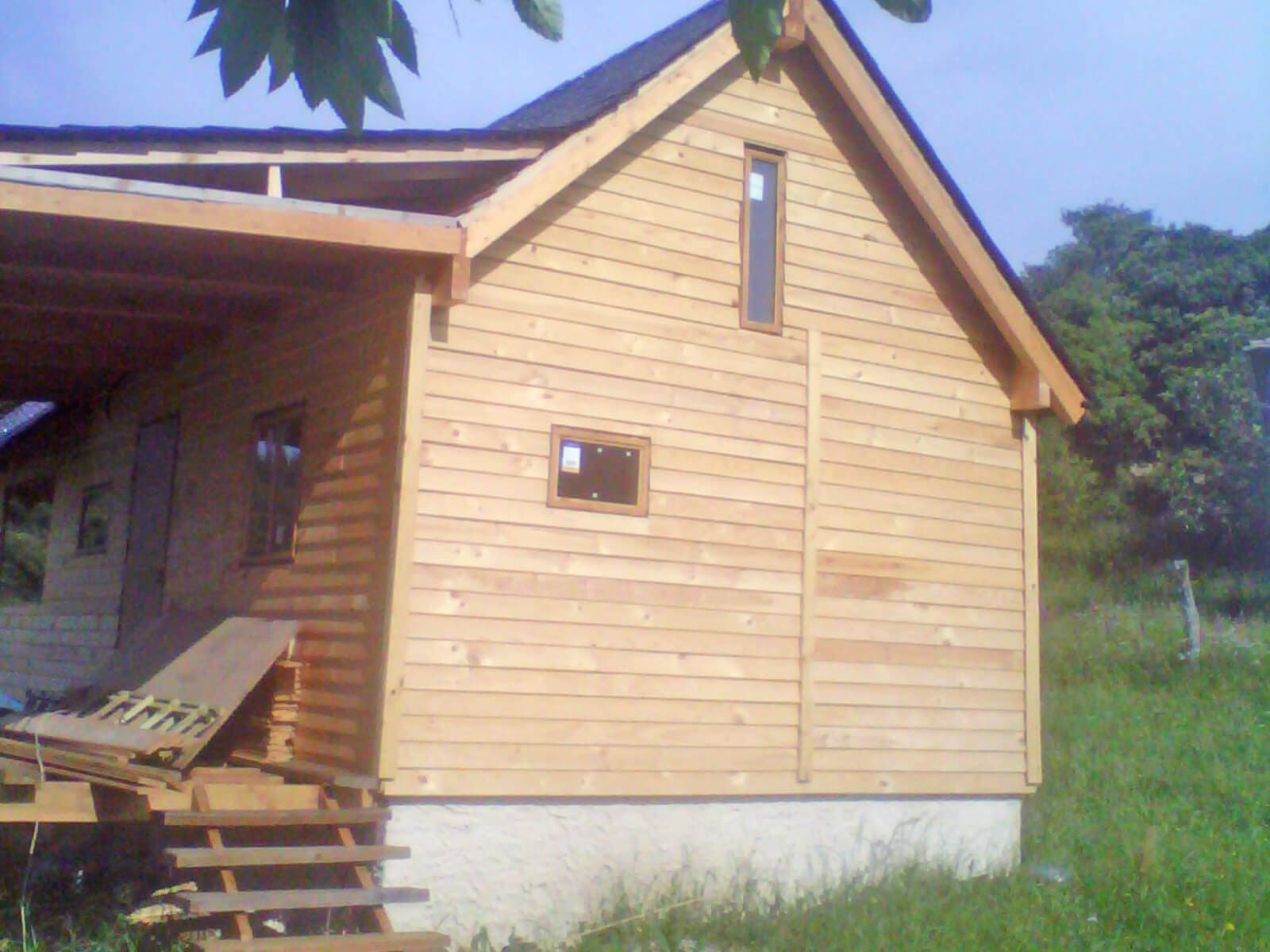 Cabaña en madera laminada
