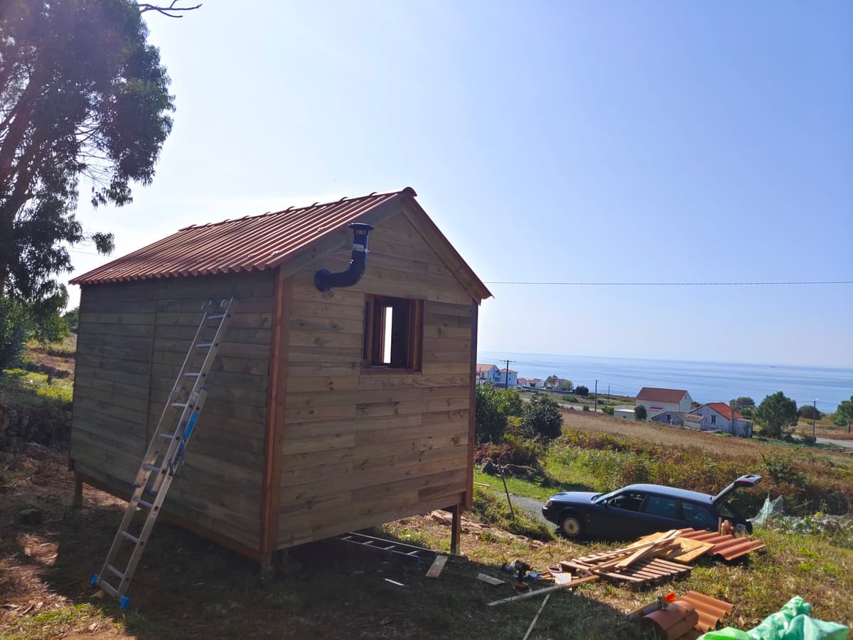 Cabañas de madera laminada