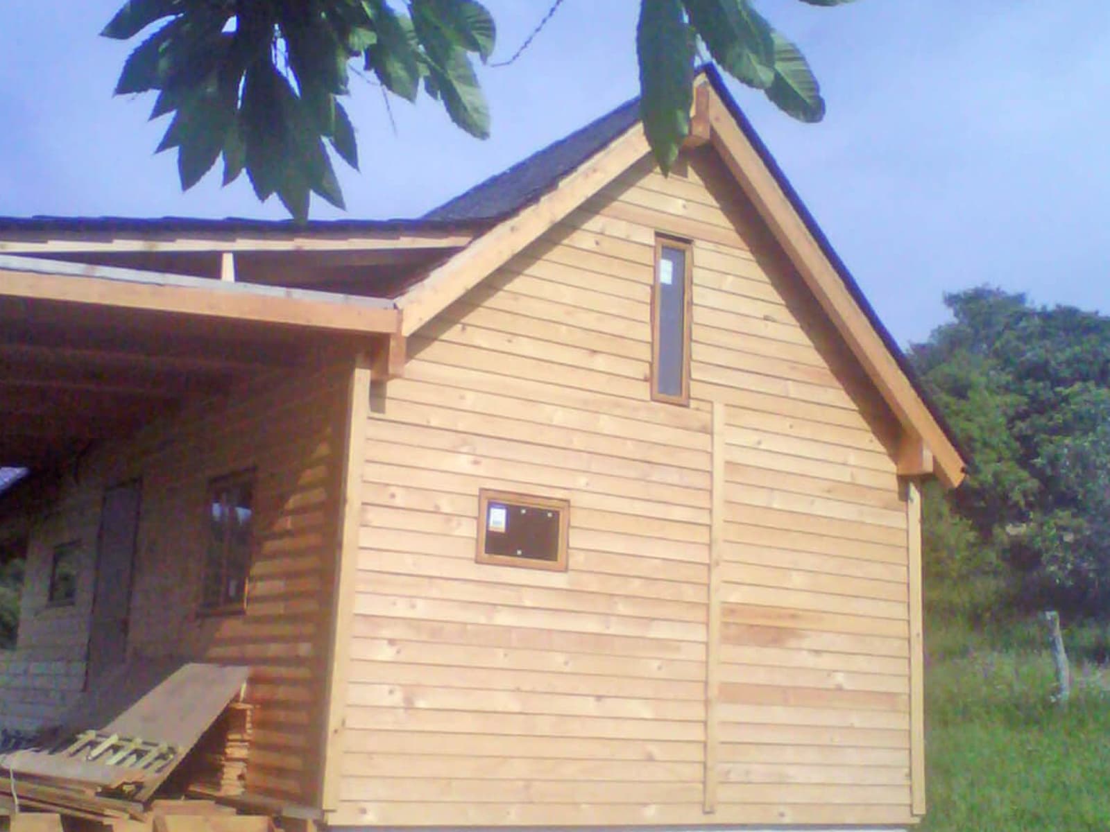 Cabañas de madera laminada