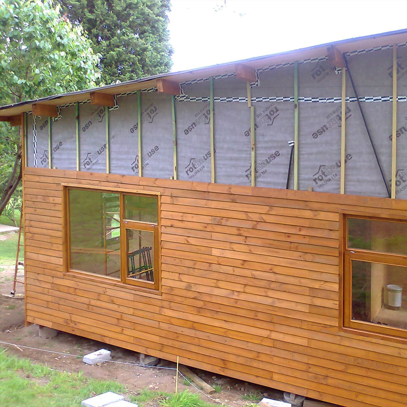 Casas cabaña loft con dos alturas