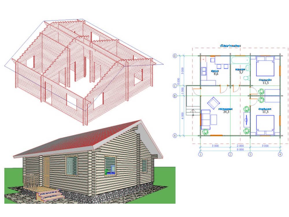 Casas de madera