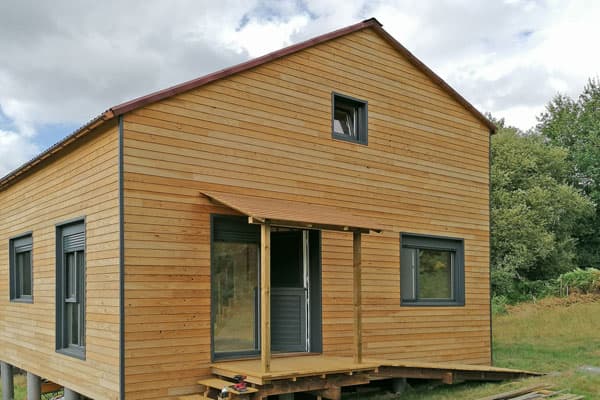 Casas de madera para vivir en Galicia